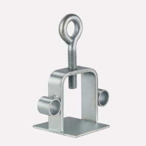 Sign clamp galvanised with ear